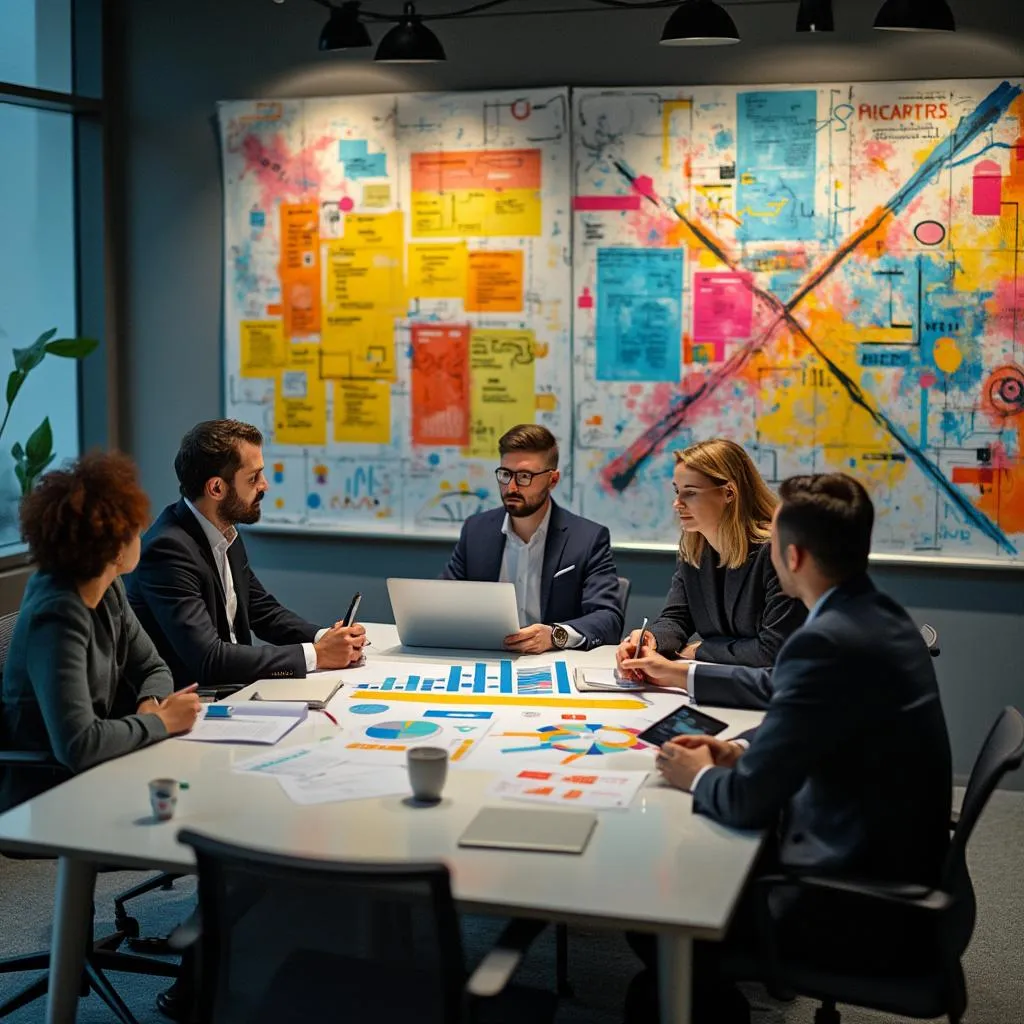 Reunión estratégica del equipo de ConsultaPro